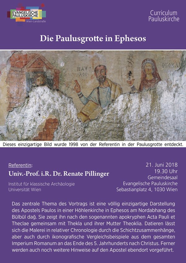 Curriculum Pauluskirche: Die Paulusgrotte in Ephesos