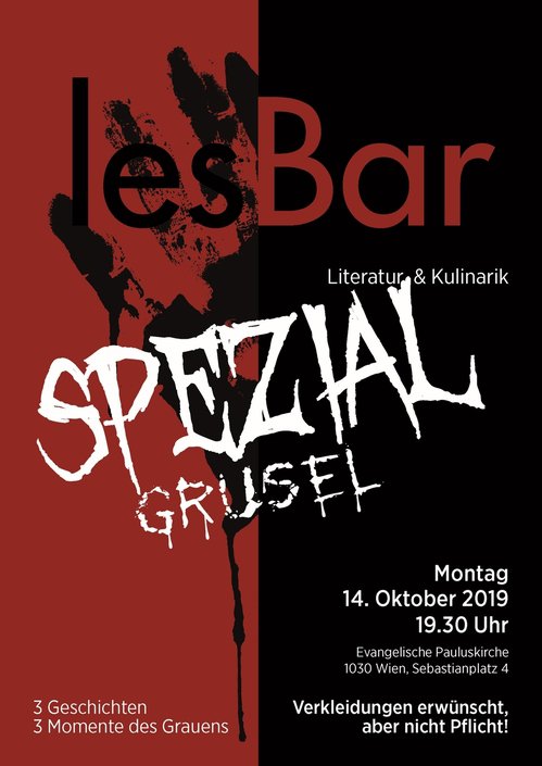 lesBar Sepzial - Grusel am 14. Oktober 2019, 19.30 Uhr