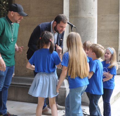 Die Kinder hatten Spaß bei der Rätselrallye mit anschließender Verlosung.