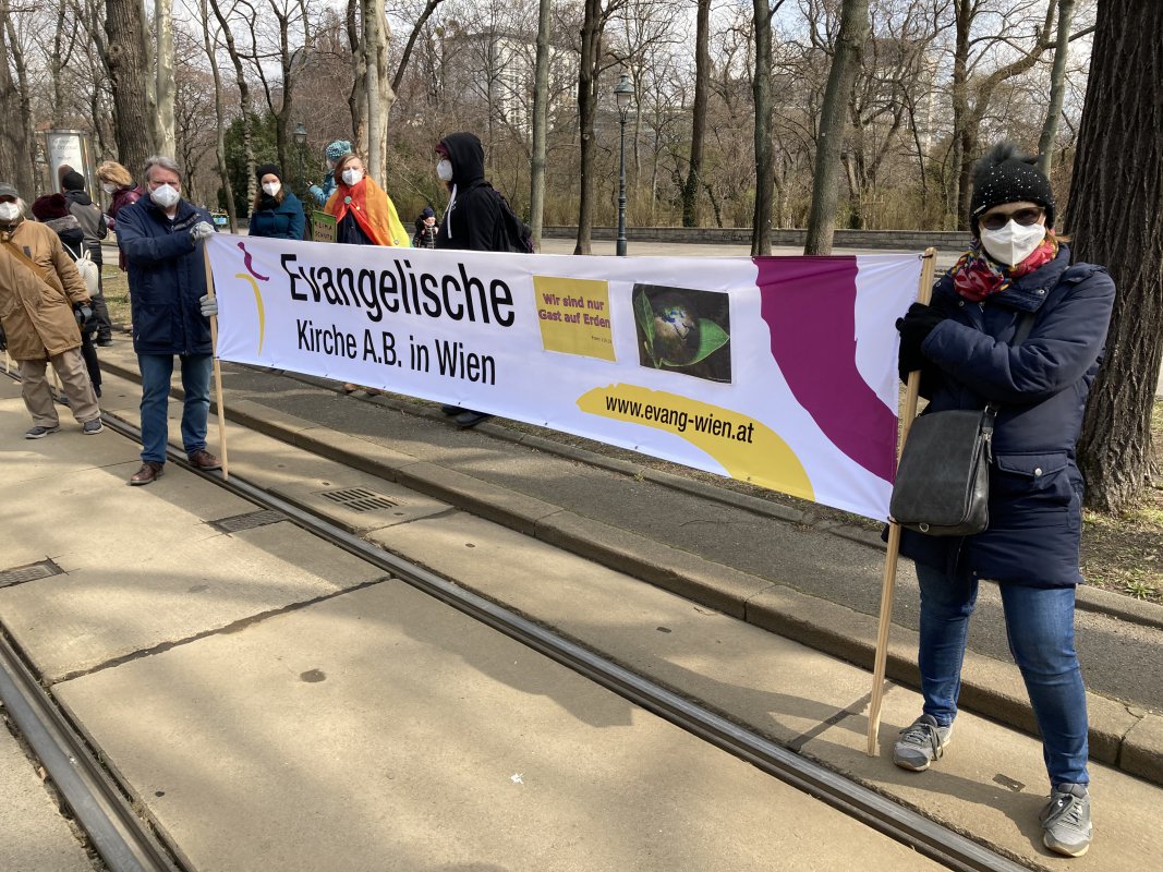 Evangelische Kirche in Wien bei „Religions for Future“