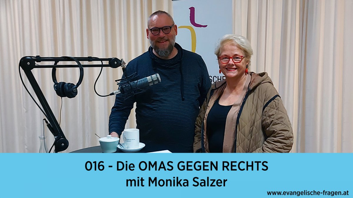 Pfarrerin Monika Salzer im Gespräch mit Bernd Gratzer