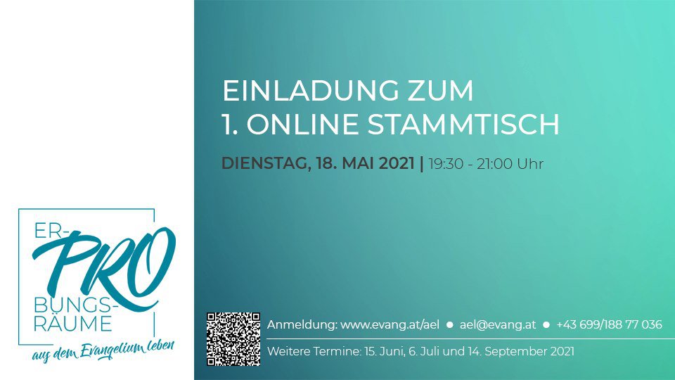 Einladung Online Stammtisch