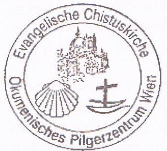 Stempel des Pilgerzetrums Wien