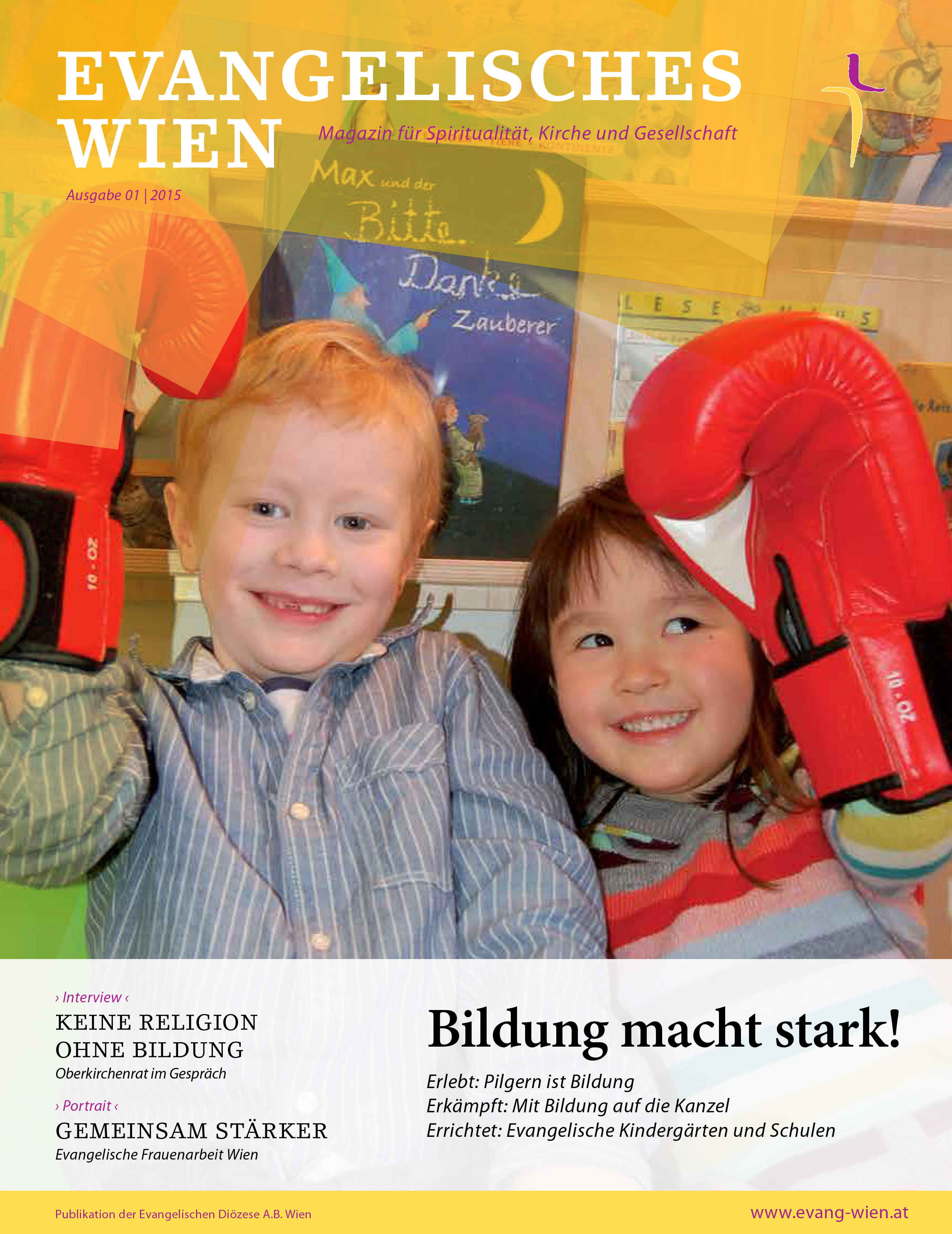 Bildung macht stark! // Ausgabe 01/2015