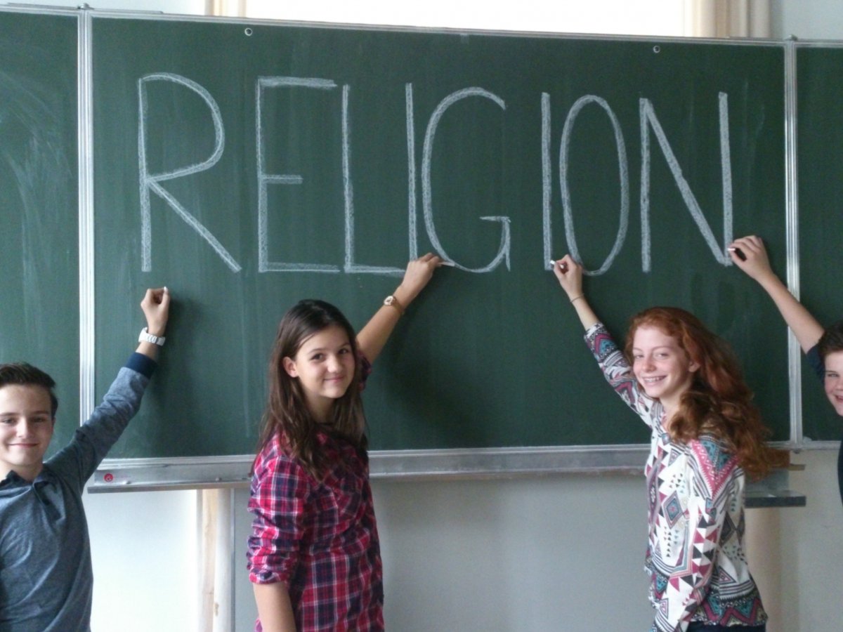 Religionsunterricht bedeutet auch "Herzensbildung".