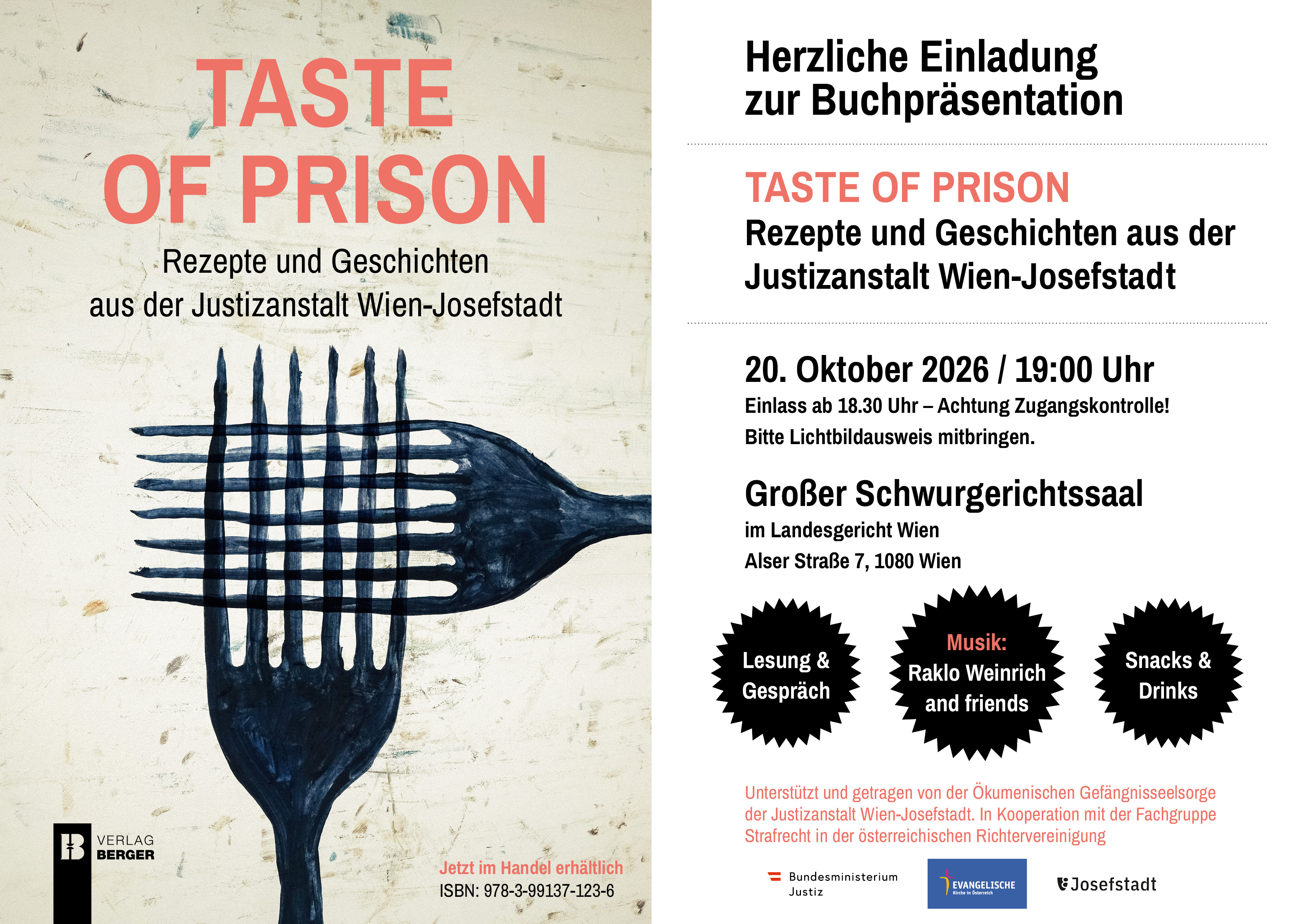 Rezepte und Geschichten aus der Justizanstalt Wien-Josefstadt