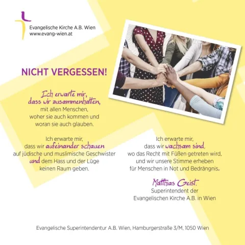 Gedanken von Superintendent Matthias Geist zur gesellschaftlichen Situation