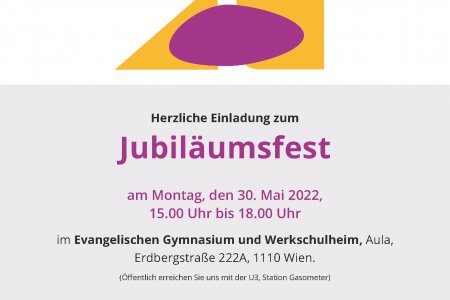 Einladung 25 Jahre Gymnasium