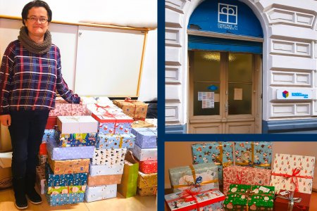 Weihnachtsprojekt mit der Stadtdiakonie Wien