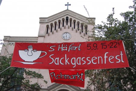 Zum zwölften Mal fand das &quot;Sackgassenfest&quot; statt.
