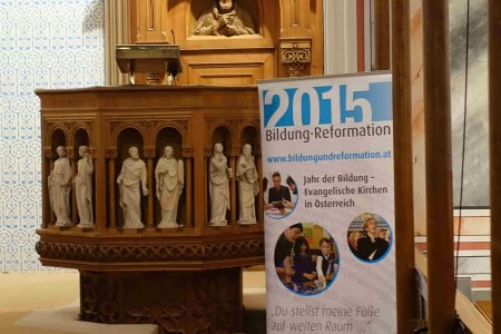 Ein Gottesdienst zum heurigen &quot;Jahr der Bildung&quot; fand in Gumpendorf statt.
