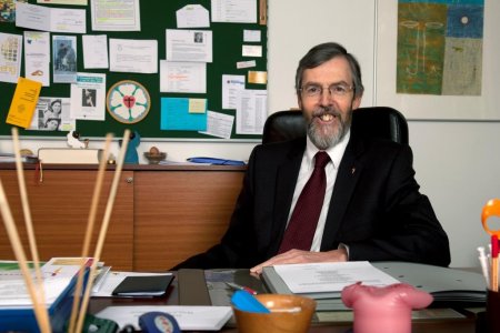 Superintendent Hansjörg Lein in seinem Büro in der Hamburgerstraße.