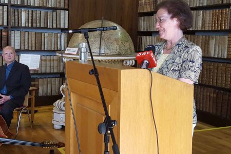 Die Preisträgerin Elisabeth Lutter von der „Vernetzten Ökumene Wien West“. Foto: epd/T. Dasek