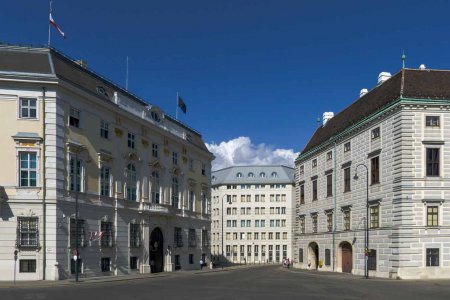 Ausgangspunkt der Lichterkette ist das Bundeskanzleramt am Wiener Ballhausplatz. Foto: wikimedia/Gugerell