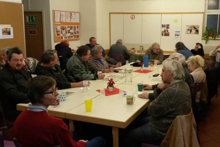 In den Wärmestuben, wie hier in der evangelisch-methodistischen Gemeinde in Wien-Fünfhaus, sollen die Gäste auch menschliche Wärme bekommen. Foto: EMK