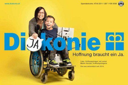 &quot;Mit unserer Kampagne wollen wir die Gesichter und Geschichten von Menschen, die Hoffnungsträger und Hoffnungsträgerinnen sind, ins Licht der Öffentlichkeit rücken&quot;, sagt Diakonie-Direktorin Maria Katharina Moser. Foto: Diakonie