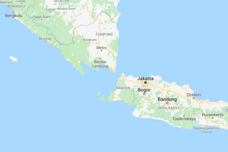 Besonders betroffen vom Tsunami sind die Küsten an der Meerenge zwischen den Inseln Sumatra und Java.