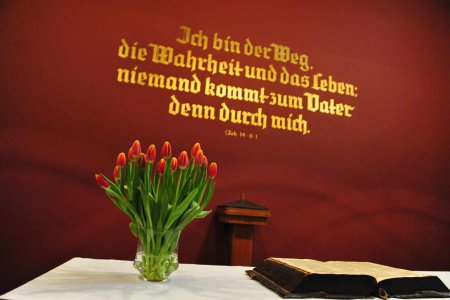 &quot;Die Wahrheit wird euch frei machen, sagt Jesus, auch frei dazu, zu sich selbst ehrlicher zu sein.&quot; Foto: epd/Uschmann