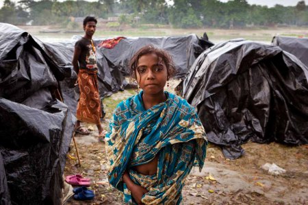 Christoph Püschner und Frank Schultze liefern fotografische Dokumentationen aus Katastrophengebieten, wie hier aus Bangladesh. Foto: Frank Schultze/Zeitenspiegel