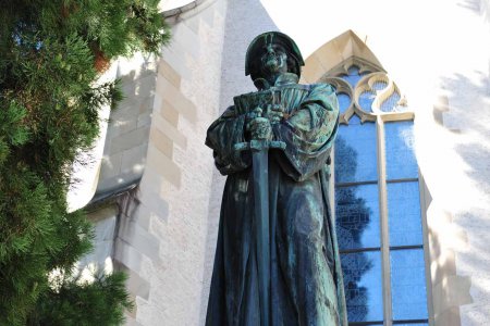   Ein zweites 500-Jahr-Jubiläum: 1519 trat Ulrich Zwingli sein Amt am Zürcher Großmünster an. Foto: epd/Uschmann