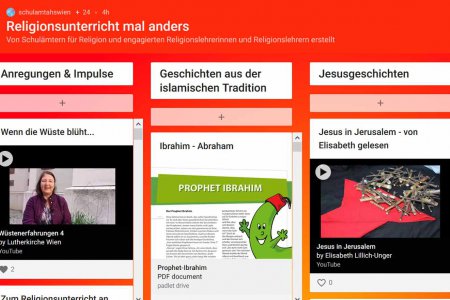 „Religionsunterricht mal anders“ soll für spirituelle Impulse in der Coronakrise sorgen. Foto: Schulamt Wien/Screenshot „Religionsunterricht mal anders“ soll für spirituelle Impulse in der Coronakrise sorgen. Foto: Schulamt Wien/Screenshot