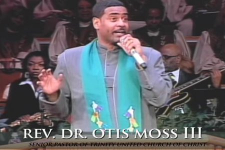Pfarrer Otis Moss von der Trinity Church in Chicago. Foto: Youtube