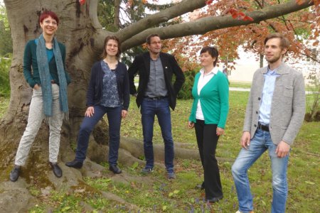 Ökumenische Seelsorge: Mag. Christa Wameseder, Mag. Claudia Schröder, Mag. Jürgen Krause, Mag. Margret Wohlfahrt, Mag. Bernhard Stocker. Foto: OWS Seelsorge