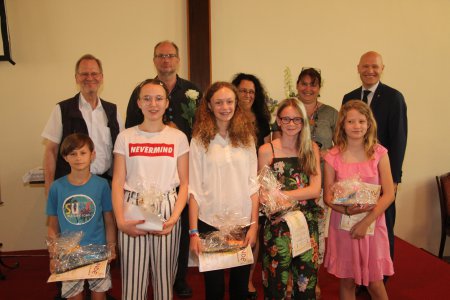 Ehrung der Sammler*innen und Sammel-Koordinator*innen. Foto:Jochen Hitzigrath
