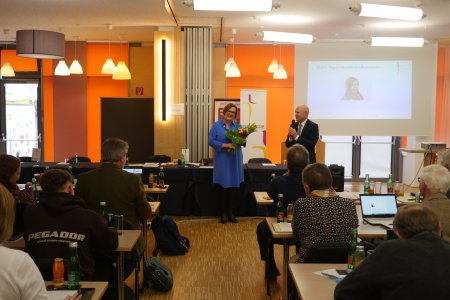 Petra Mandl ist wiedergewählt in die Leitung der Evangelischen Kirche A.B. in Wien. Foto: Evang. Kirche Wien/Schomaker