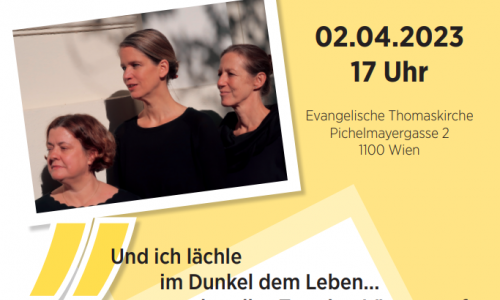 Einladung: Theatergottesdienst, Plakat