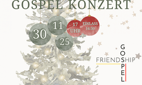 Gospel Friendship Weihnachtskonzert