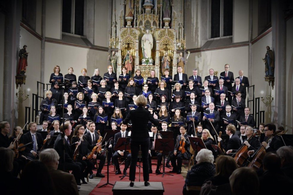 Der Chor Weinhaus in einer Kirche