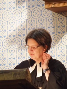 Gumpendorfs amtsführende Pfarrerin Edith Schiemel