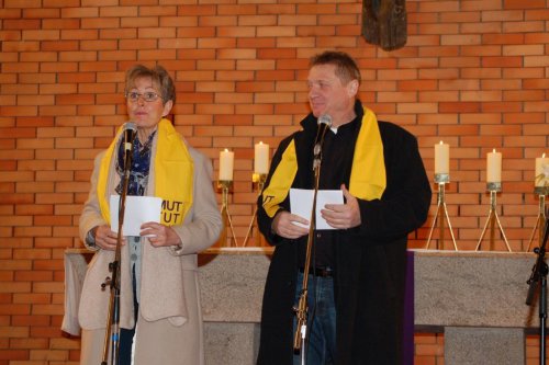 Gisela Ebmer und Sepp Fessler.
