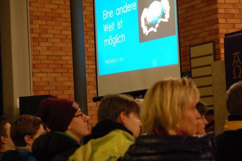 &quot;Eine andere Welt ist möglich&quot; lautete das Motto.
