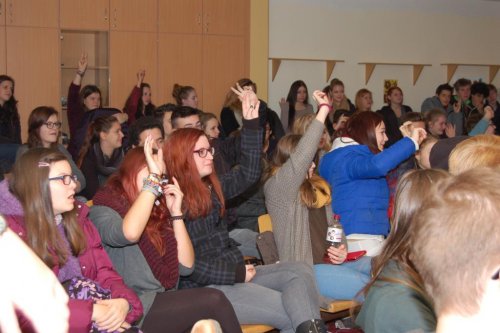 Richtig? Oder falsch? Sex-Mythen kamen im Workshop &quot;Sehnsucht und Leidenschaft&quot; auf den Tisch.
