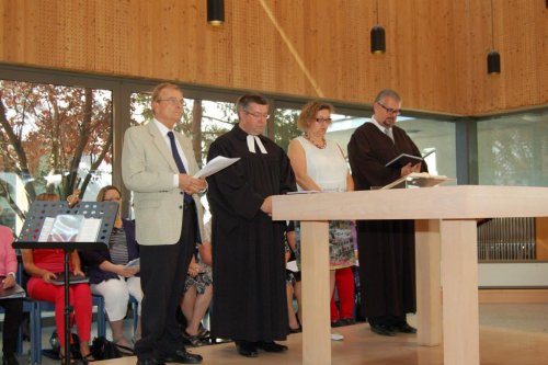 ... und die Zusammenarbeit mit den Ehrenamtlichen der Arche waren er ihm wichtig.
