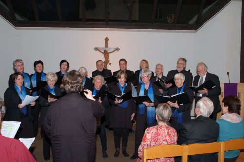 Die LieSingers der Johanneskirche aus Wien-Liesing.

