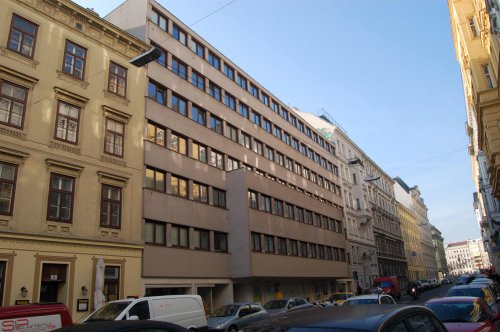 Straßenansicht der Superintendentur...
