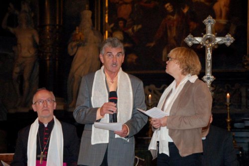 Zeugnis: Heinz und Eva-Susanne Glaser erzählen aus ihrer &quot;konfessionsverbindenden&quot; Ehe.
