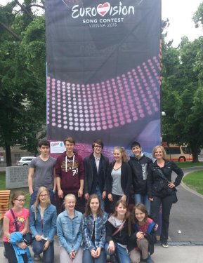 ... am 20. Mai die Religionsgruppe 3B/D des BRG19.
