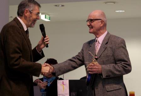 Dank und Verabschiedung von Jochen Müller als Vorstandsvorsitzenden des Baufonds
