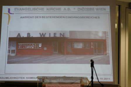 Außenansicht der Hamburgerstraße 3 vor dem Umbau
