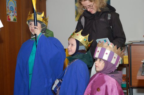 Die drei Sternsinger.