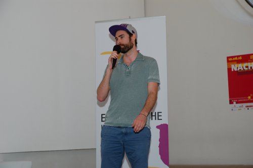 Slam-Poet Pascal.