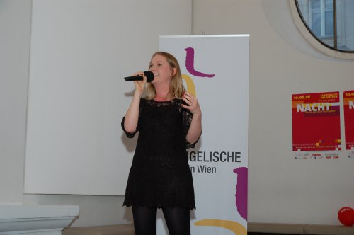 Slam-Poetin Andrea Graf.