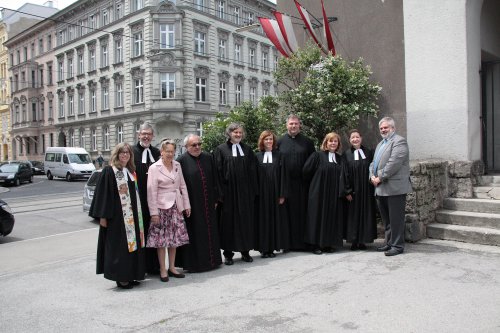 Dank an Willi Thaler aus der Ökumene, vom Bezirk und aus &quot;den eigenen Reihen&quot;