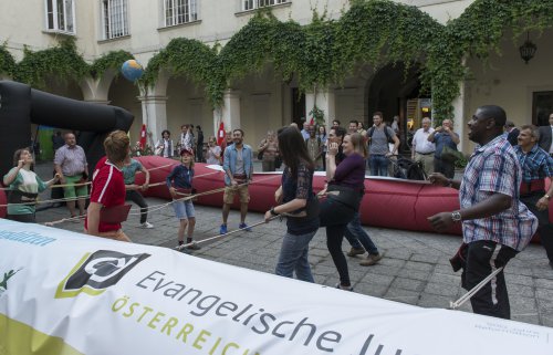 Riesengaudi beim Riesenwuzzler