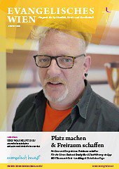 Cover - Danke an Christoph Örley, Gesicht unserer Titelseite und Religionslehrer