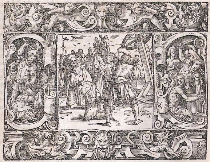 Die Hinrichtung von Caspar Tauber Die Hinrichtung von Caspar Tauber